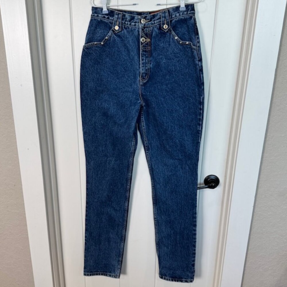 Vintage Lawman Western Relaxed Fit Jeans 90s High Rise Straight Leg Sz 9/10